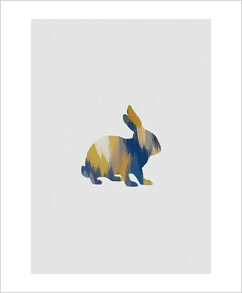 Blue & Yellow Rabbit