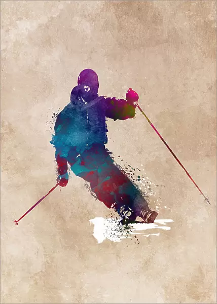 Ski Sport Art 1