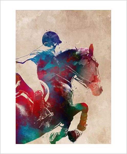 Horse Riding Sport Art (11)