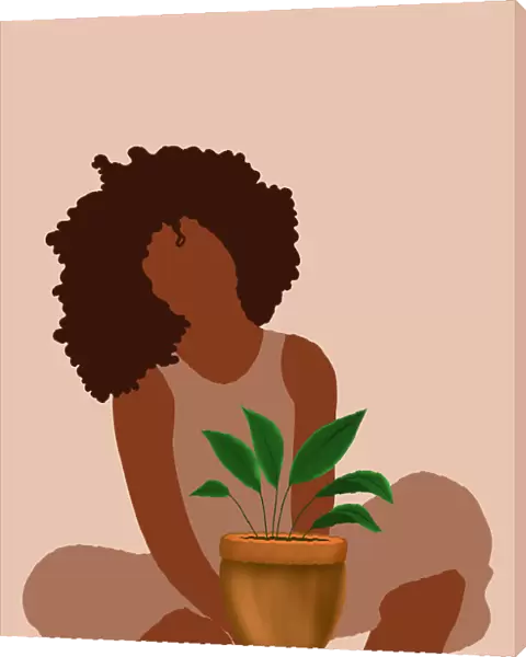 Plant Mom. Carelle N'guessan