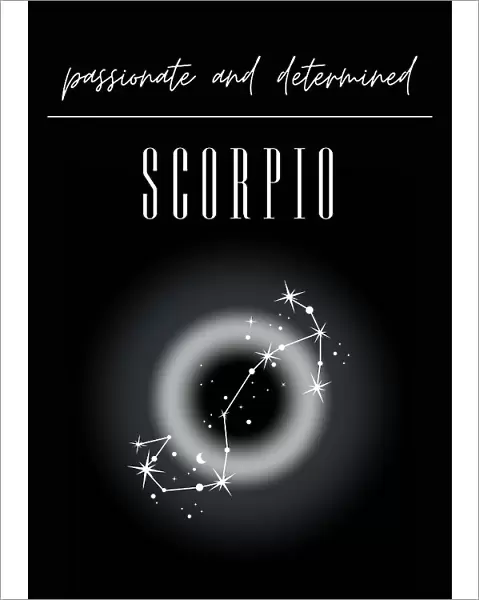 Scorpio Zodiac Print Art