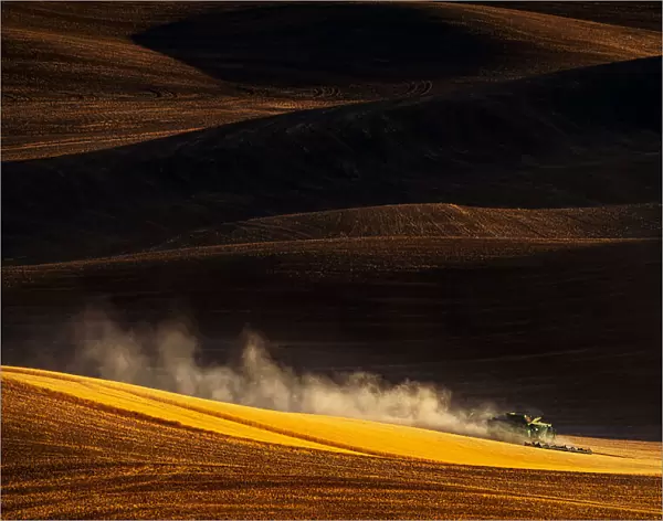 Plowing on Rolling Hills