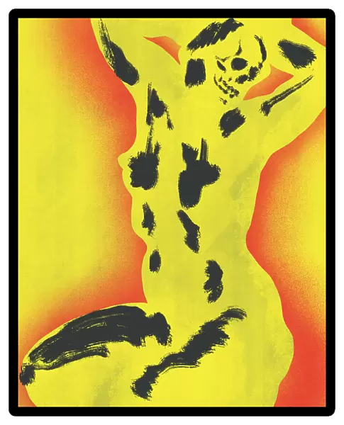 Yellow Skull Nude
