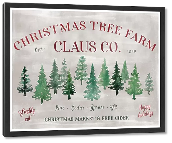 Vintage Christmas tree farm (2)