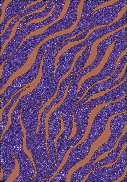Purple Salmon Pattern 8 Stroke