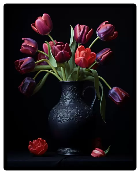 Red Tulips 4