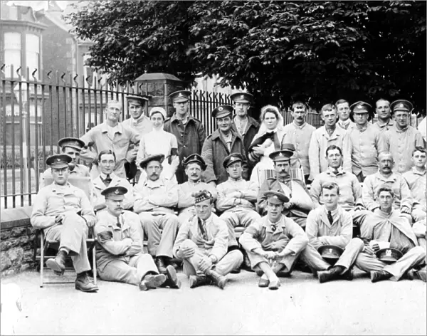 Patients, 3rd Northern General Hospital, Carter Knowle School, World War I