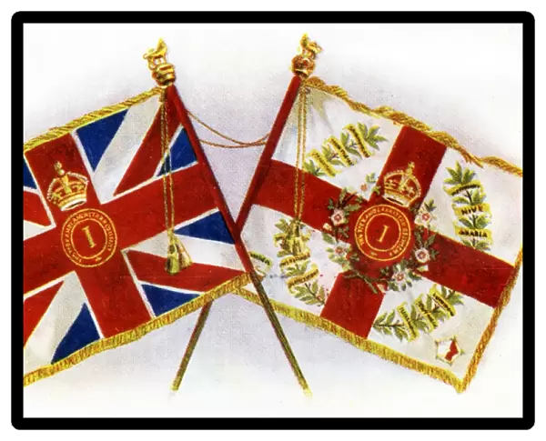 The New Colours of The York and Lancaster Regiment