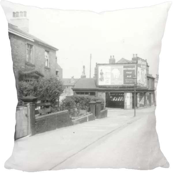 Brook Hill at the junction with Brightmore Street, Sheffield, 1948