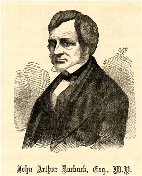 John Arthur Roebuck (1802 - 1879), Liberal MP for Sheffield from 1849 until his death in 1879