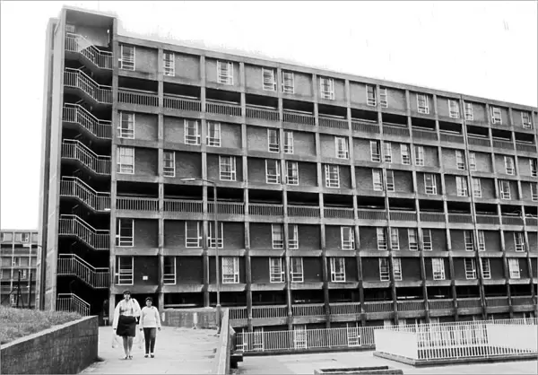 Park Hill Flats, Sheffield, 1985