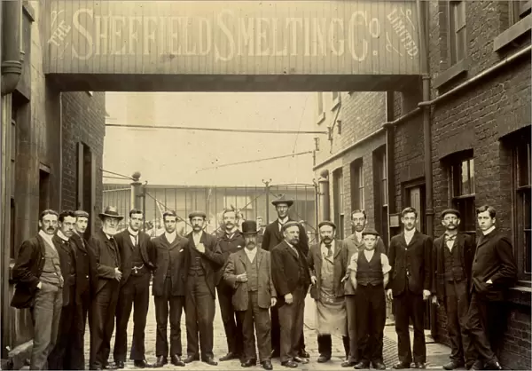Sheffield Smelting Company Limited, Royds Mill, Windsor Street, c. 1902