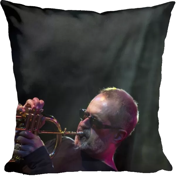 Trumpeter Walt Fowler, 2017. Artist: Alan John Ainsworth