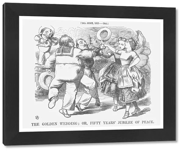 The Golden Wedding; or, Fifty Years Jubilee of Peace, 1865. Artist: John Tenniel
