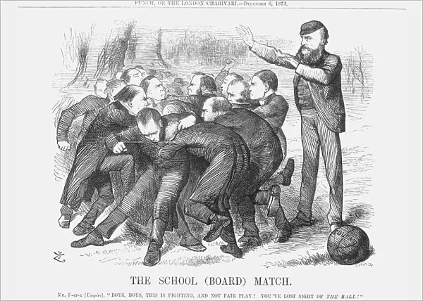 The School (Board) Match, 1873. Artist: Joseph Swain
