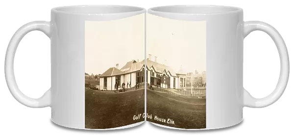 Postcard of Golf Club House, Elie, 1914