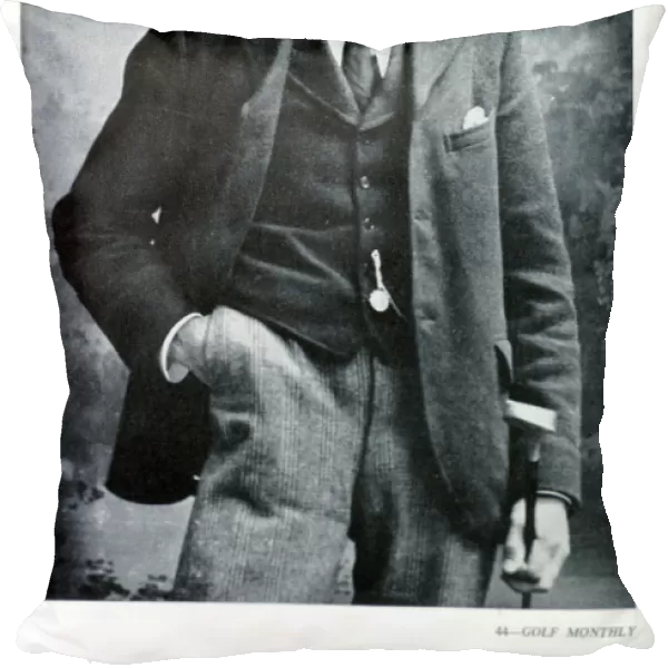 James Braid, Scottish golfer, c1905