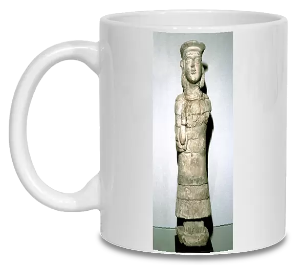 Terracotta statuette of the goddess Lama, Susa, 2nd millenium BC