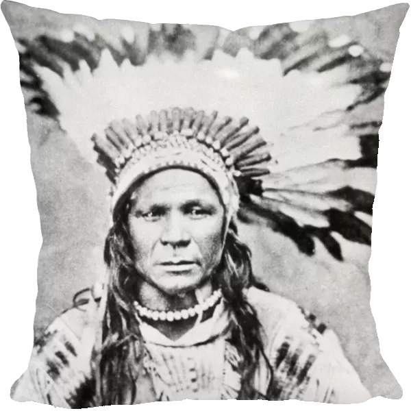 Chief Crow Flies High, c1885-90