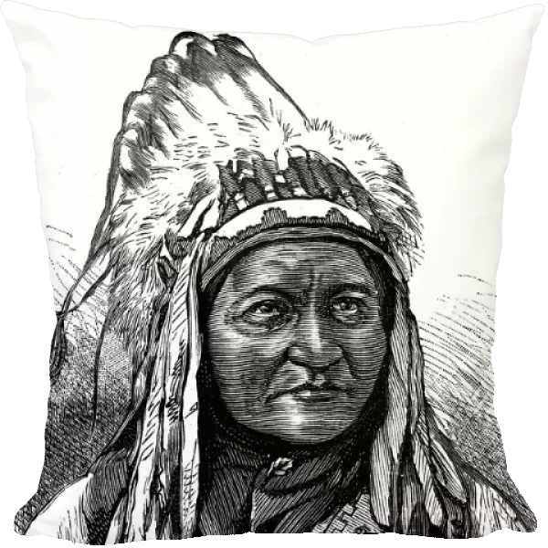 Chief Sitting Bull, American Indian, 19th century