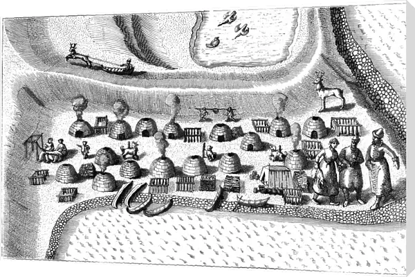 Settlement in Russian Lapland, 1594