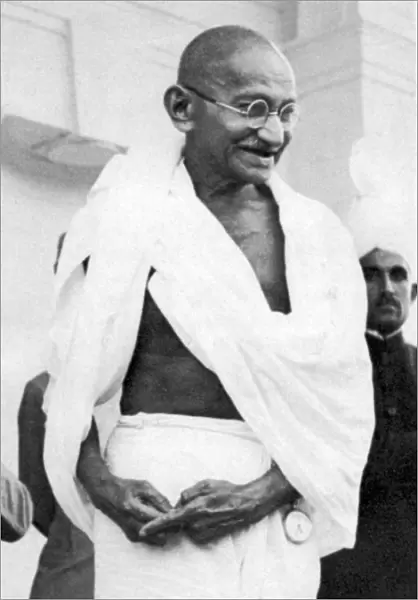Mohondas Karamchand Gandhi (1869-1948), Indian Nationalist leader