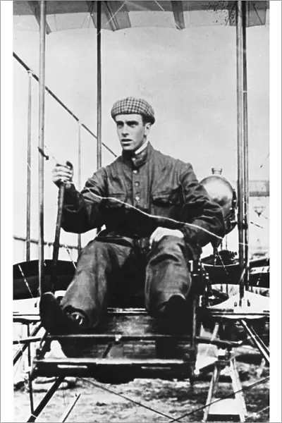 Graham White, British pioneer aviator, c1910