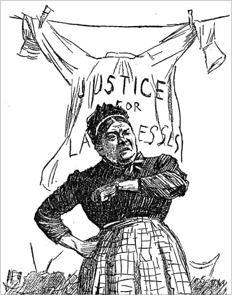 Laundresses strike, 1891