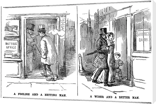 A Foolish and a Betting Man and A Wise and a Better Man, 1852