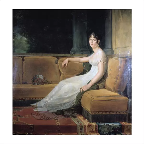 Empress Josephine at Malmaison, c1801. Artist: Francois Pascal Simon Gerard