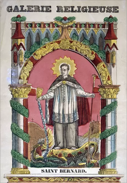 St Bernard of Clairvaux, 19th century
