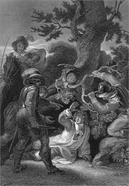 Capture of James, Duke of Monmouth after the Battle of Sedgmoor, July 1685