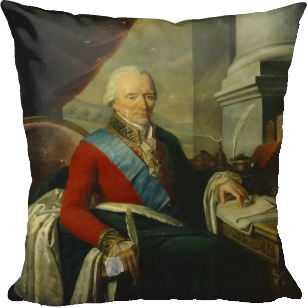 Portrait of Prince Mikhail Mikhailovich Shcherbatov (1733-1790), Late 18th cent Artist: Courteille, Nicolas, de (1768-after 1830)