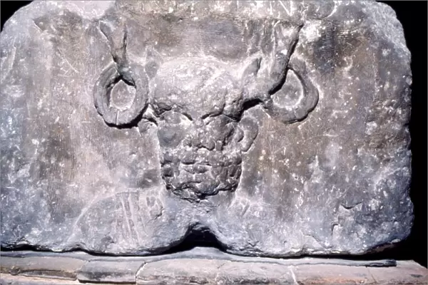Cernunnos, the Celtic Horned God from the Pillar of the Boatmen of Paris, AD14-37