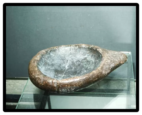 Paleolithic Stone Lamp from La Mouthe, France, 50, 000BC-10, 000BC