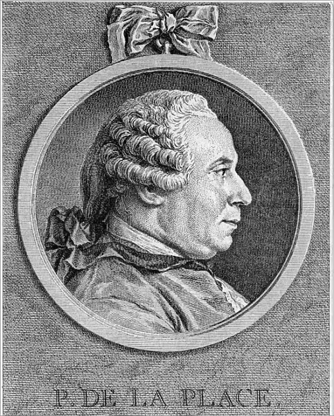 Pierre Simon Laplace, French mathematician and astronomer, 18th century