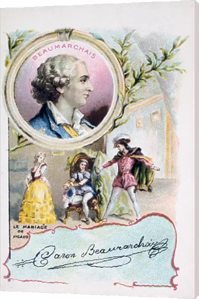 Beaumarchais and The Marriage of Figaro, 1784 (c1900)