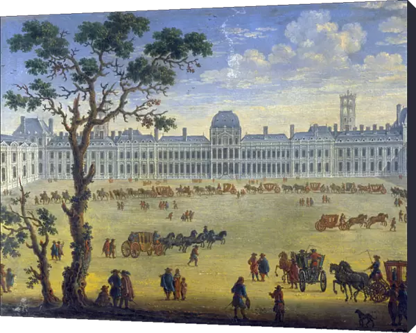 Imaginary View of the Tuileries, 17th century