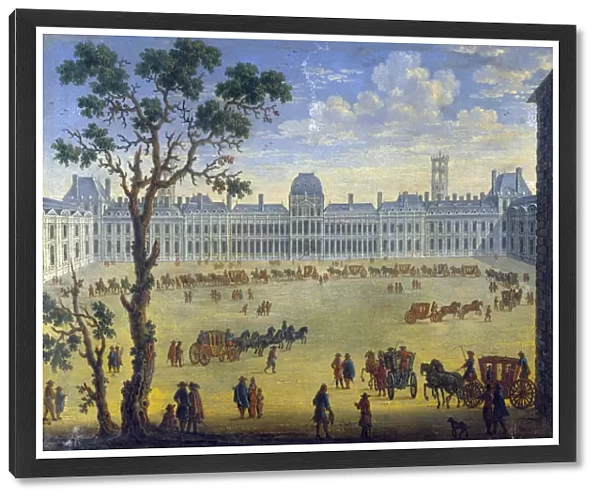 Imaginary View of the Tuileries, 17th century