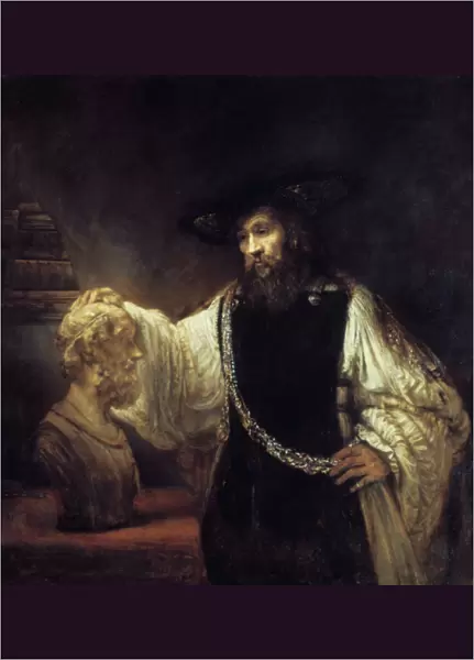 Aristotle Before the Bust of Homer, 1653. Artist: Rembrandt Harmensz van Rijn