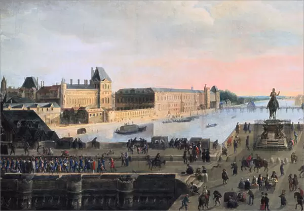 View of Pont Neuf, Paris, c1635