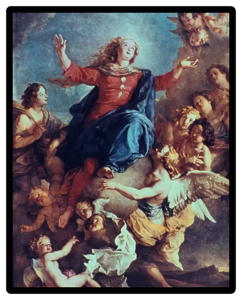 The Assumption of the Virgin, 17th  /  early 18th century. Artist: Charles de la Fosse