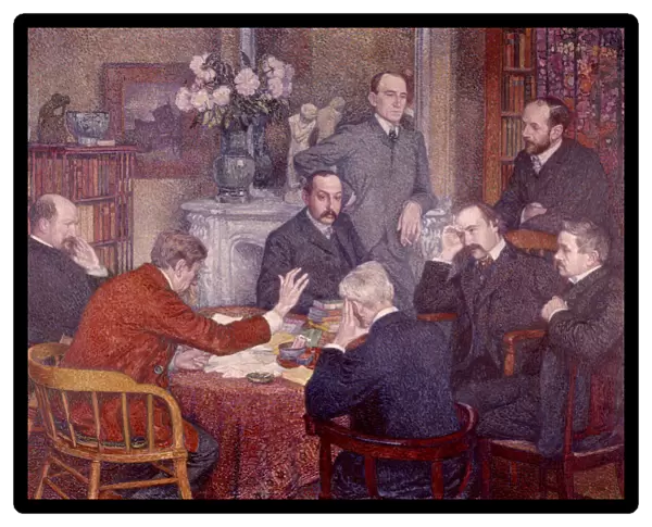 The Lecture, 1903. Artist: Theo van Rysselberghe