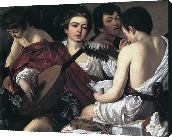 The Musicians, c1595. Artist: Michelangelo Caravaggio