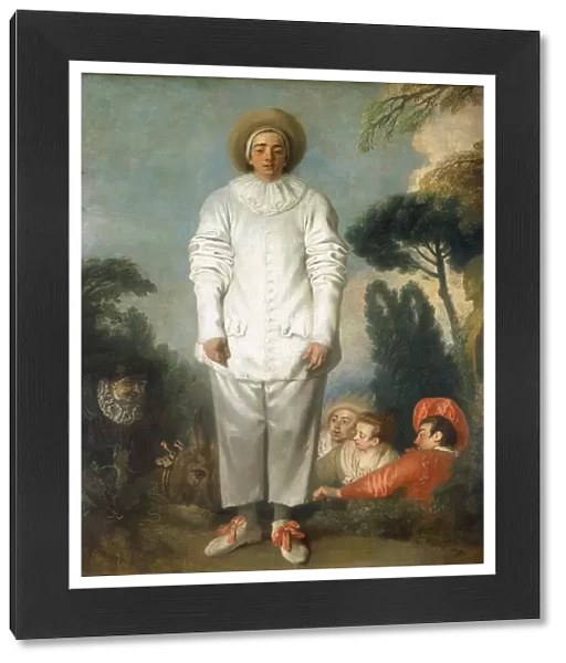 Gilles - Pierrot, 1718-1719. Artist: Jean-Antoine Watteau