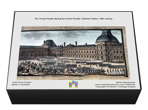 The Troop Parade during the Grand Parade, Tuileries Palace, 19th century