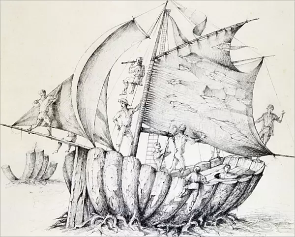 The Ship, c1850-1890. Artist: Stanislas Lepine