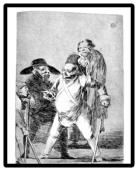 Is this your Excellency?, 1799. Artist: Francisco Goya