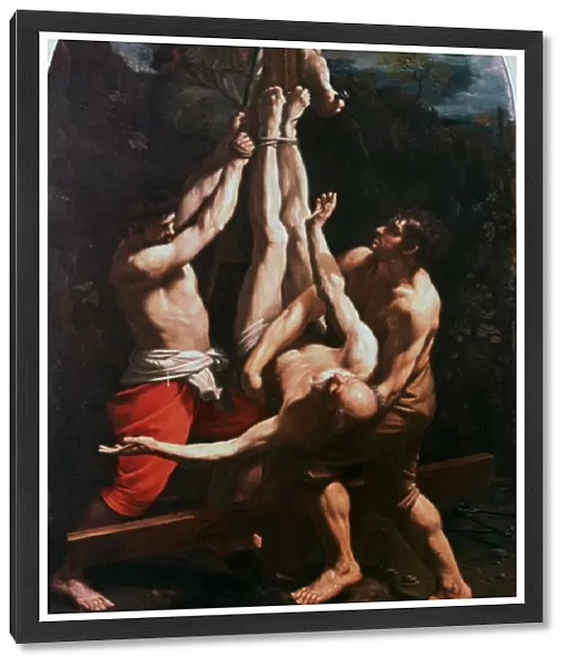 Crucifixion of St Peter, c1600-1642. Artist: Guido Reni