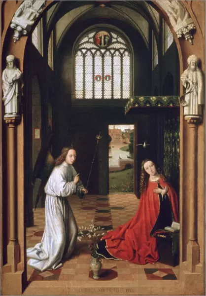 Annunciation, 1452. Artist: Petrus Christus